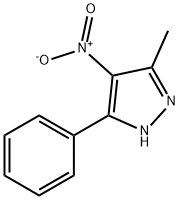 1H-Pyrazole, 3-methyl-4-nitro-5-phenyl- Structure