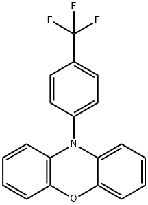 10H-Phenoxazine, 10-[4-(trifluoromethyl)phenyl]-,58736-86-0,结构式