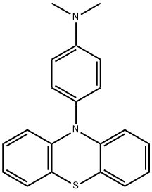 Benzenamine, N,N-dimethyl-4-(10H-phenothiazin-10-yl)- Structure