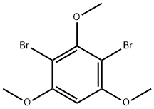 Benzene, 2,4-dibromo-1,3,5-trimethoxy-,5876-90-4,结构式