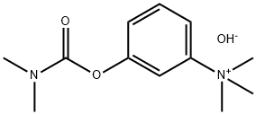 Benzenaminium, 3-[[(dimethylamino)carbonyl]oxy]-N,N,N-trimethyl-, hydroxide (1:1) Struktur