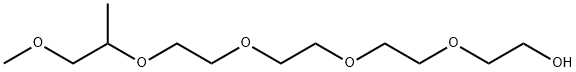 2-[2-Methoxy-1-methylethoxy-[2-[2-(2-ethoxy)ethoxy]ethoxy] ethanol Struktur