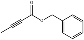 2-Butynoic acid, phenylmethyl ester Structure