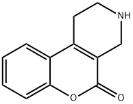 5H-[1]Benzopyrano[3,4-c]pyridin-5-one, 1,2,3,4-tetrahydro- Struktur