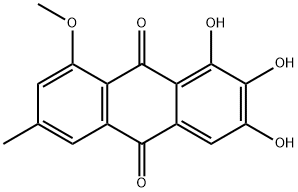 Evariquinone 化学構造式