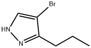4-溴-3-丙基1H吡唑,60061-61-2,结构式
