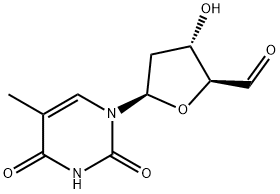 thymidine-5'-aldehyde Struktur
