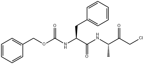 benzyloxycarbonylphenylalanyl-alanine chloromethyl ketone Struktur
