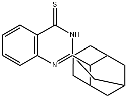 4(1H)-Quinazolinethione, 2-tricyclo[3.3.1.13,7]dec-2-yl- (9CI),606136-45-2,结构式