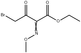 60845-87-6 Butanoic acid, 4-bromo-2-(methoxyimino)-3-oxo-, ethyl ester