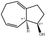 1-Azulenol, 1,2,3,5,6,8a-hexahydro-, (1R,8aS)-rel- (9CI) 化学構造式