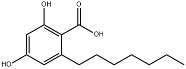 2,4-二羟基己基苯甲酸,6121-76-2,结构式