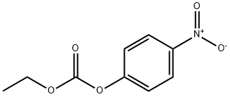 (4-硝基苯基)碳酸乙酯, 6132-45-2, 结构式