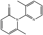 [1(2H),2-Bipyridine]-2-thione,  3,6-dimethyl- Structure