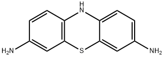 10H-Phenothiazine-3,7-diamine Structure