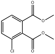 3-氯邻苯二甲酸二甲酯, 61539-35-3, 结构式