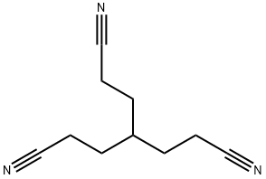 Heptanedinitrile,4-(2-cyanoethyl)- Struktur