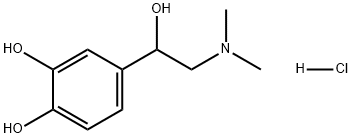 RAC N-甲基肾上腺素盐酸盐 结构式