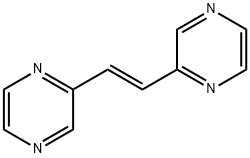 Pyrazine, 2,2'-(1,2-ethenediyl)bis-, (E)- (9CI)