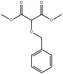 Propanedioic acid, 2-(phenylmethoxy)-, 1,3-dimethyl ester,62527-77-9,结构式