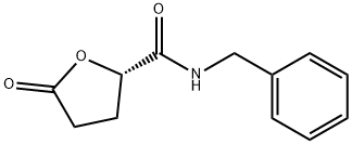 2-Furancarboxamide, tetrahydro-5-oxo-N-(phenylmethyl)-, (2S)-