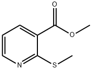 3-Pyridinecarboxylic acid, 2-(methylthio)-, methyl ester