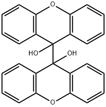 9,9'-Bi[9H-xanthene]-9,9'-diol 结构式