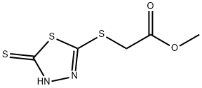 methyl 2-[(2-sulfanylidene-3H-1,3,4-thiadiazol-5-yl)sulfanyl]acetate|2-[(5-硫烷基-1,3,4-噻二唑-2-基)硫烷基]乙酸甲酯