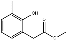 Methyl 2-hydroxy-3-methylphenylacetate Struktur