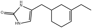 2H-Imidazol-2-one,4-[(3-ethyl-3-cyclohexen-1-yl)methyl]-1,3-dihydro-(9CI),628731-37-3,结构式
