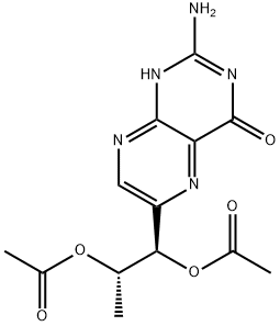 1',2'-O-diacetyl-L-biopterin Structure