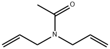 N,N-bis(prop-2-en-1-yl)acetamide 化学構造式