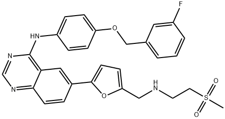 Lapatinib impurity P 化学構造式