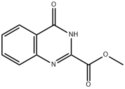 2-Quinazolinecarboxylic acid, 3,4-dihydro-4-oxo-, methyl ester Struktur