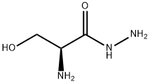 L-Serine, hydrazide Structure