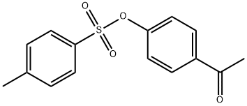 Ethanone, 1-[4-[[(4-methylphenyl)sulfonyl]oxy]phenyl]- 化学構造式