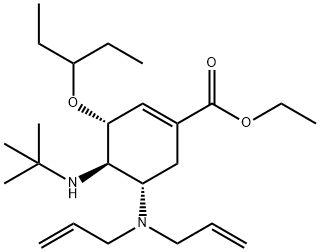 奥司他韦杂质21,651324-06-0,结构式