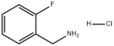 Benzenemethanamine, 2-fluoro-, hydrochloride (1:1) Struktur