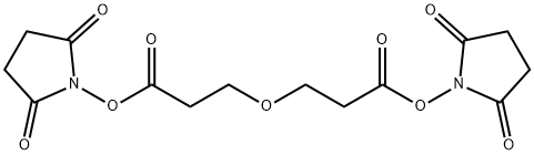 Bis-PEG1-NHS ester 化学構造式
