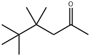 2-Hexanone, 4,4,5,5-tetramethyl- Structure