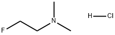 Ethanamine, 2-fluoro-N,N-dimethyl-, hydrochloride (1:1) 结构式