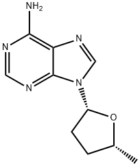 2',3',5'-trideoxyadenosine Struktur