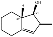 1H-Inden-1-ol, 2,4,5,6,7,7a-hexahydro-2-methylene-, (1R,7aS)-rel- (9CI) Structure