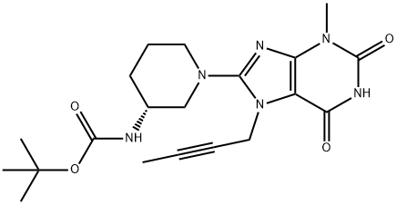利格列汀杂质D,666816-91-7,结构式