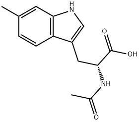 AC-D-6-甲基色氨酸 结构式