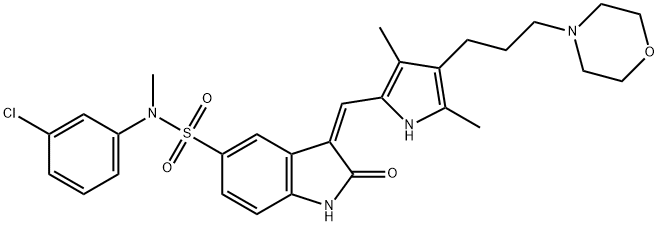 SU11606, 669764-17-4, 结构式