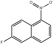 Naphthalene, 6-fluoro-1-nitro- Structure