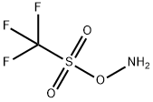 Methanesulfonic acid, 1,1,1-trifluoro-, azanyl ester 结构式