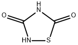 1,2,4-Thiadiazolidine-3,5-dione 化学構造式