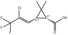 三氟氯菊酯,68127-59-3,结构式